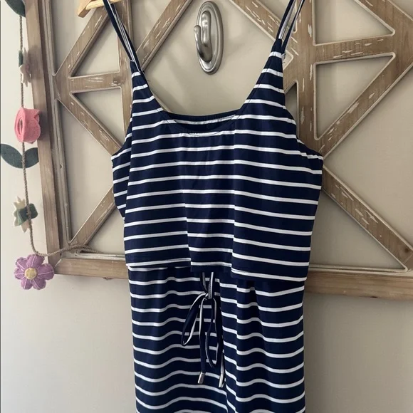 Cupshe Striped Drawstring Waist Maxi Dress - Picture 6 of 8